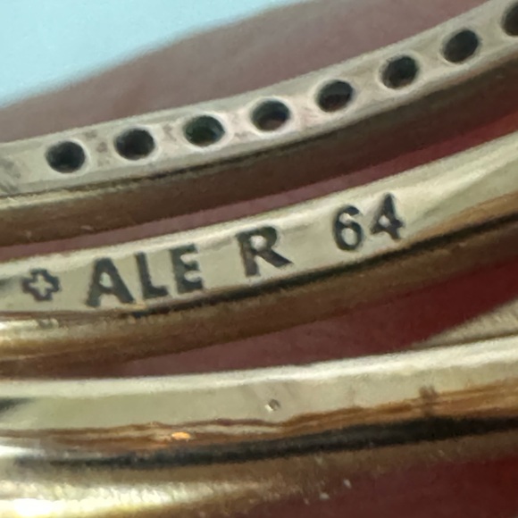 Authentic Pandora Silver Rose gold Entwined Ring Size 64 - Picture 4 of 7